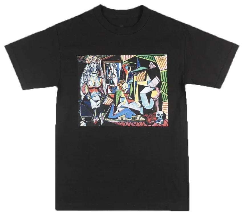 Black Scale X Golgo X Picasso T-shirt Mens Blvck Scvle Occult Fashion Tee Harajuku Hip Hop Tee Tshirt harajuku