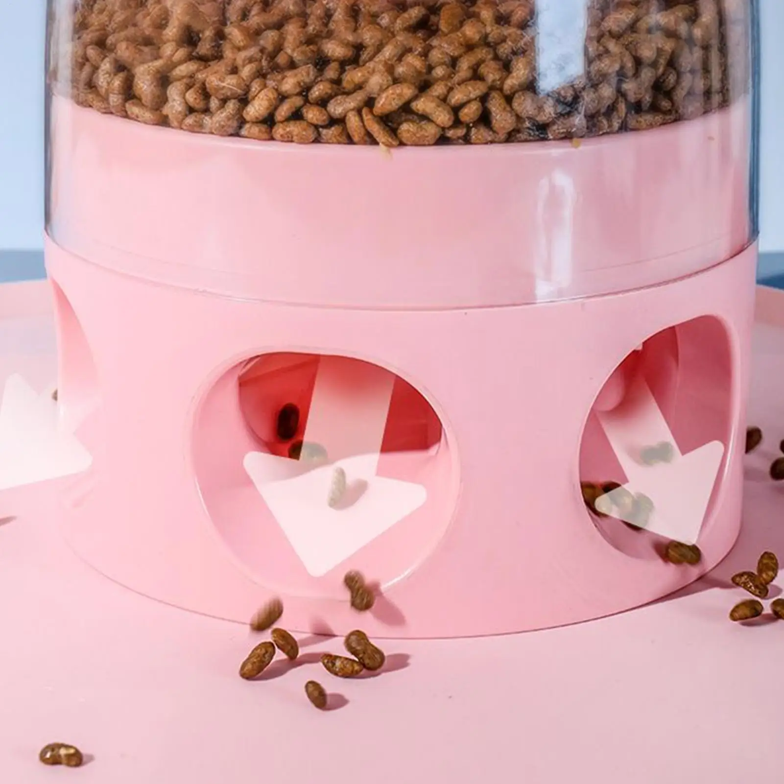 

Дозатор для лакомств для собак, игрушечный дозатор еды, прочная медленная кормушка, нескользящая кормушка для ментальной стимуляции, облегчение скуки, обучение кормлению