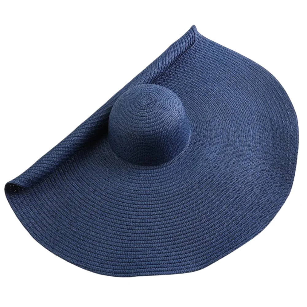 

Sunscreen 70cm Wide Brim Sun Hat UV Protection Fashion Diameter Large Straw Hat Casual Boho Style Summer Beach Sun Hat Outdoor