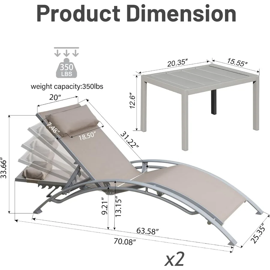 Thumbnail 2 - #17 Best Adjustable Reclining Loungers to Buy In 2026