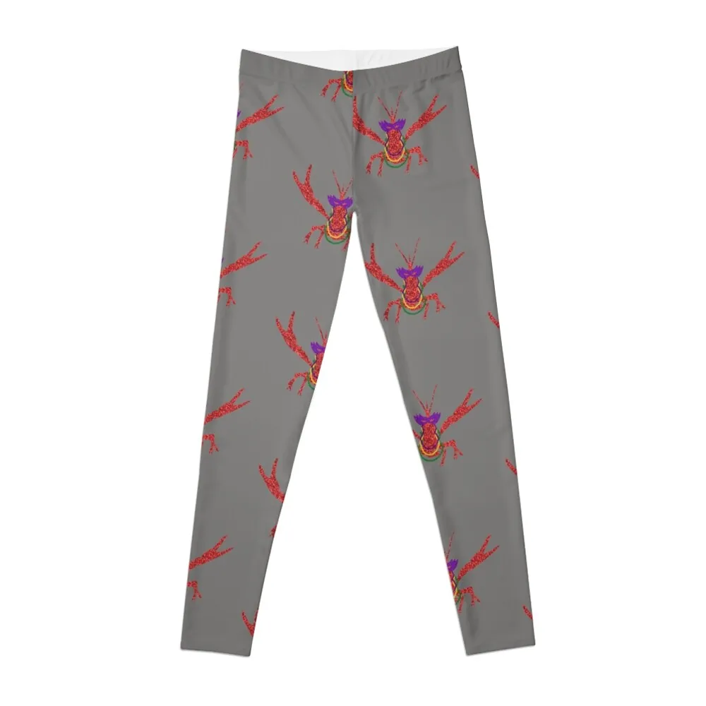 Mardis Gras Crawfish Leggings Women's gym Women sportwear Fitness clothing Womens Leggings