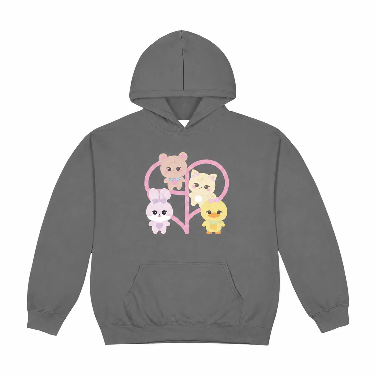 Graphic Hoodie Streetwear - Erkekler Kadınlar Çocuklar BLACKPINK Baskılı Kapüşonlu