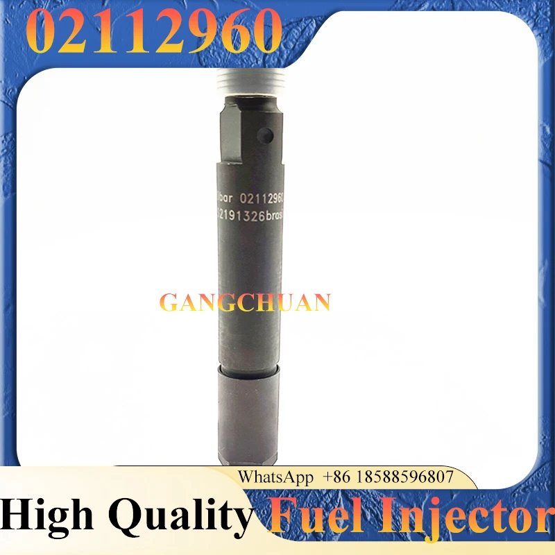 

Топливная форсунка 02112960 0432191326 для двигателя D6D, экскаваторов EC240B, EC290B