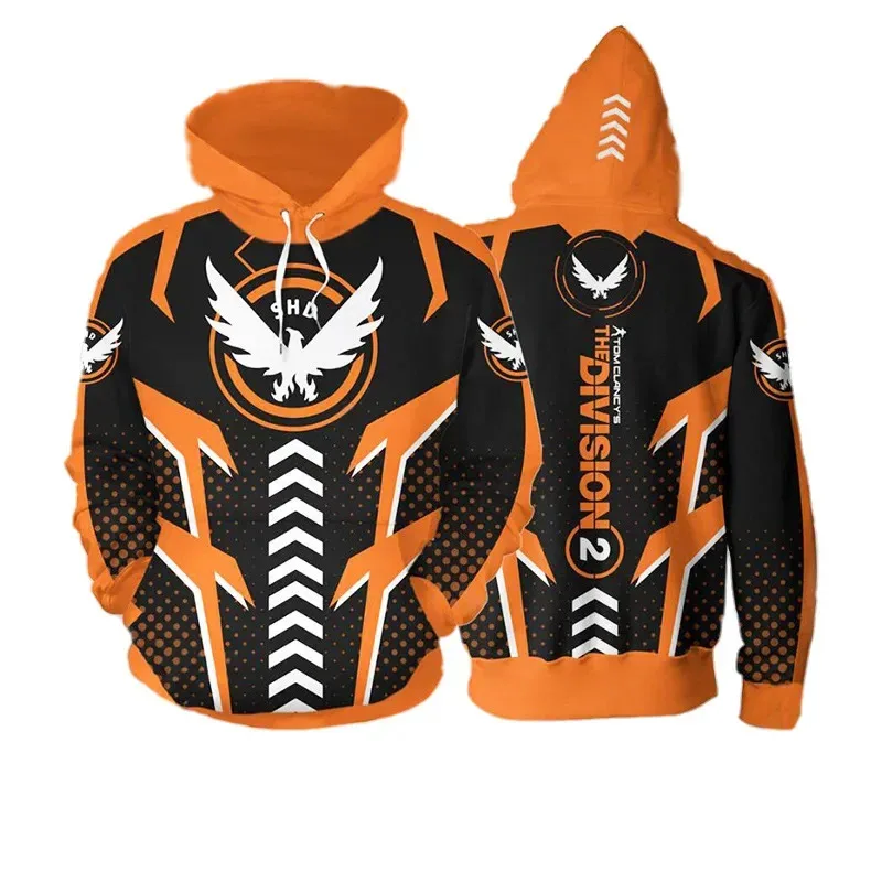 2025 11 لعبة توم كلانسي القسم 2 البلوز هدم هوديس تأثيري البلوز Sharpshooter سترة سستة مقنعين Clo