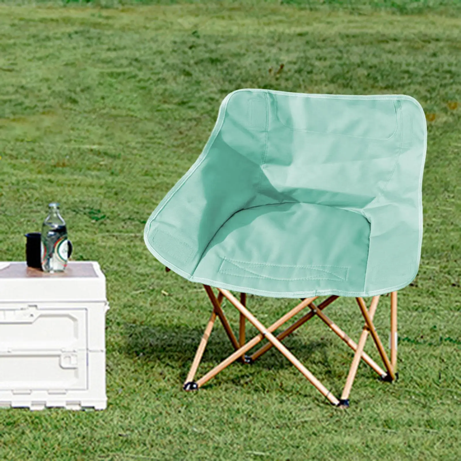 

Camping Chair Cover Wear Resistant Lightweight Removable Portable Replacement Fabric for Fishing Beach Lawn Outdoor Patio
