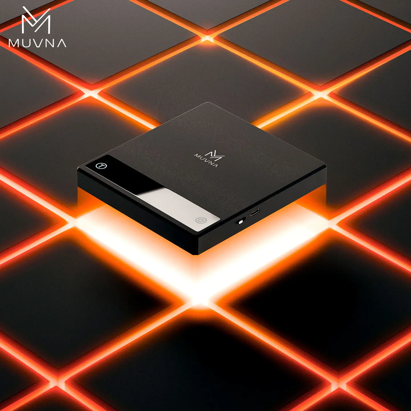 ميزان القهوة MUVNA Zero G PLUS 0.1 كجم/ميزان إلكتروني للقهوة المخمرة يدويًا، مقياس إلكتروني ذكي من Barista Espresso باللون الأسود