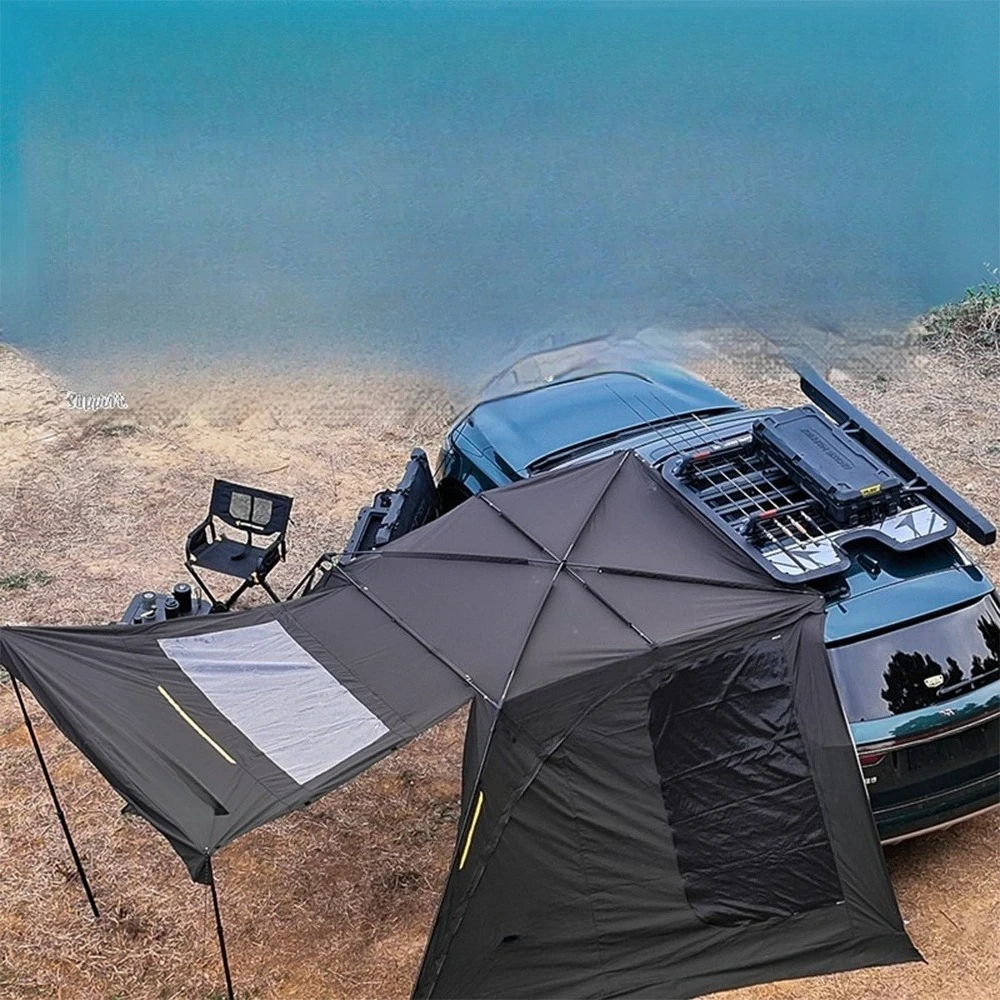 

Self-driving Equipment Car Camping Outdoor Car Side Canopy Car Side Tent Sunshade Rainproof Universal Easy To Store Large Area