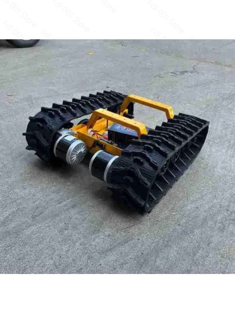 All-terrain electric remote control track chassis manufacturer, small machinery modified chassis, general electric chassis