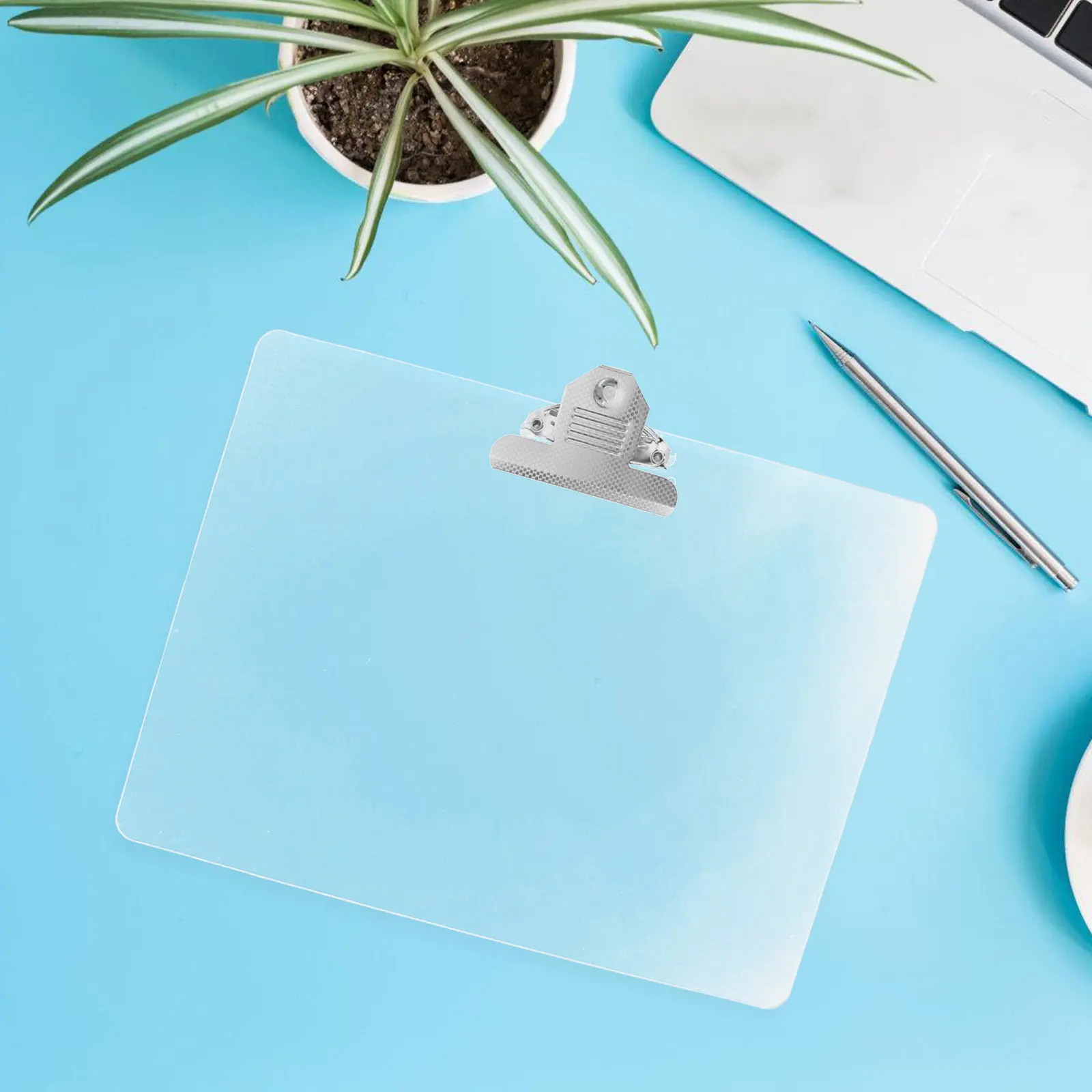 

Versatile A4 Clipboard for Office Home Fridge Mountable Reminder Clip Secure Paper Holder Stylish Document Organizer Plastic
