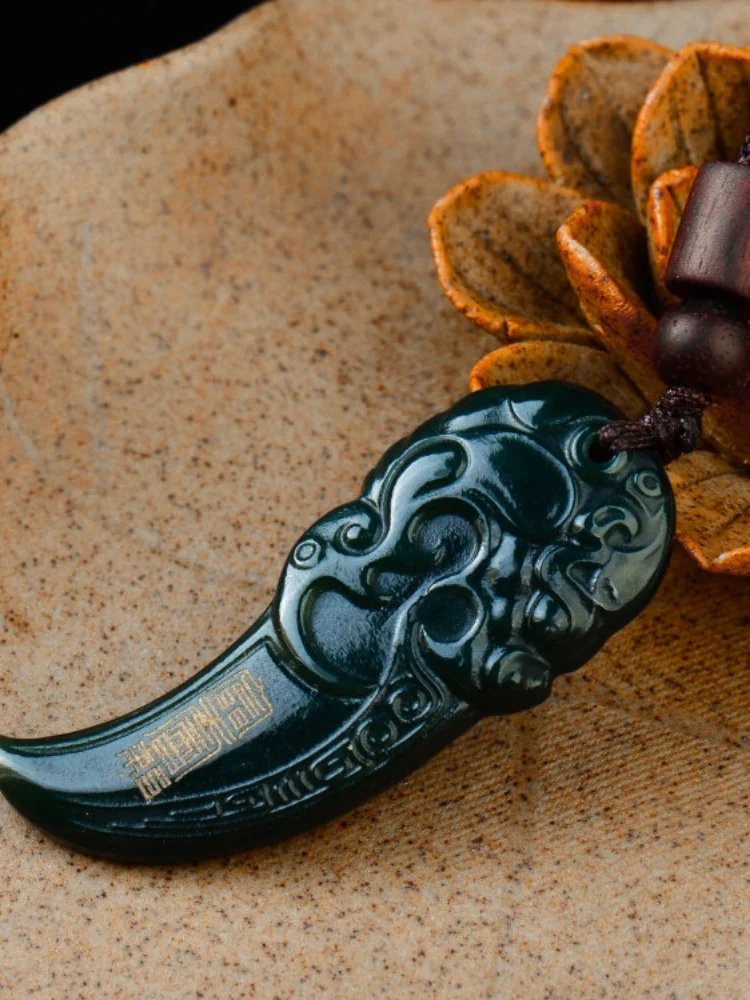 ciondolo-taan-con-dente-di-drago-vintage-cinese-nelace-cavo-di-seta-turpan-di-alta-qualita-gioielli-da-uomo-good-lu-se