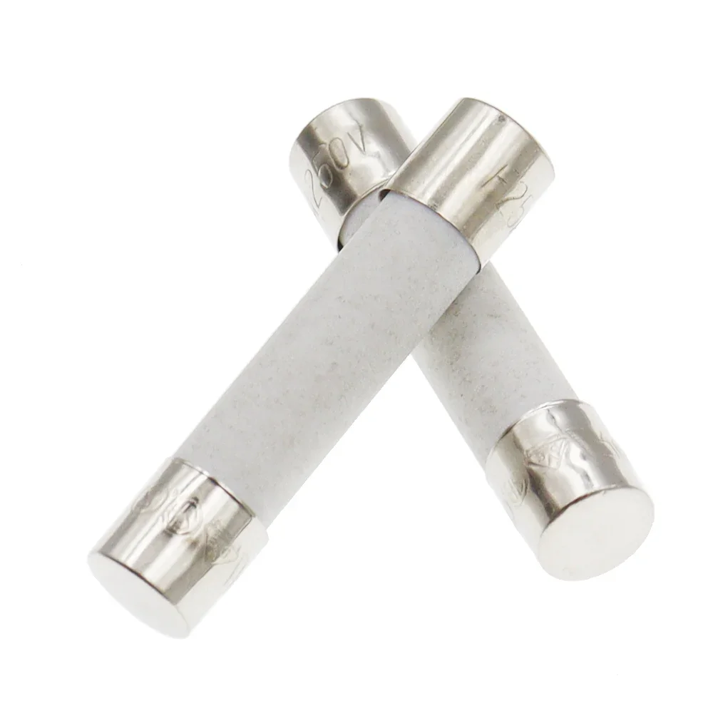 100PCS 5*20mm Axial Glass Fuse Fast Blow 250V With Lead Wire 5*20 F 0.5A/1A/2A/3A/3.15A/4A/5A/6.3A/8A/10A/12A/15A The fuse tube