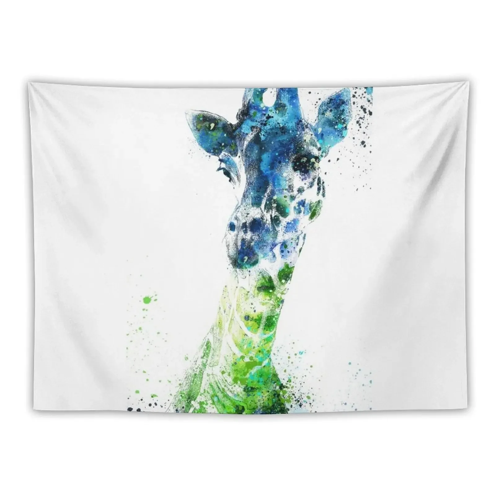 Watercolor Giraffe Tapestry Wall Carpet Bedroom Decor Decorations For Your Bedroom Mushroom Tapestry