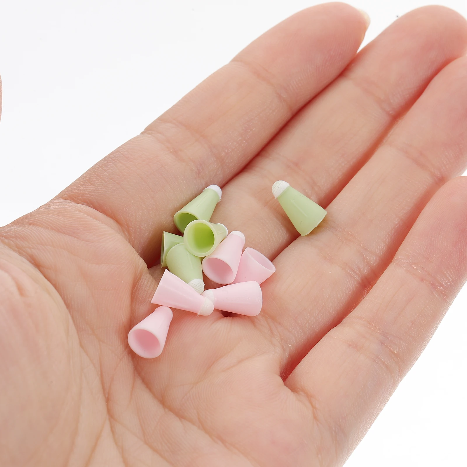 10Pcs Touch Pen Protective Sleeve Refreshing Color Anti Scratch Nib Cover for Tablets Capacitive Stylus Tip Cover