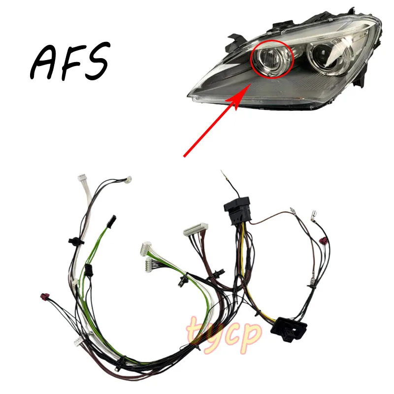 Suitable for 10-14 BMW 6 Series F12 Headlight Internal Wiring Harness F06 Headlight Wiring Set Xenon Headlight Wiring AFS