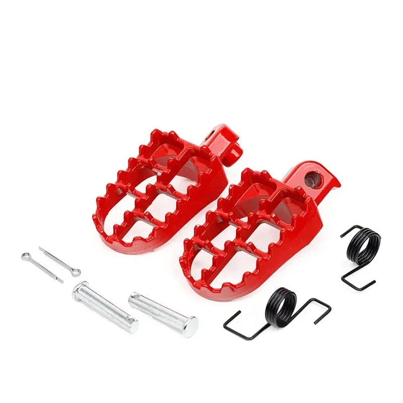 

1 пара алюминиевых подставок для ног мотоцикла, подножки для мотокросса, грязевые пит-байки, модифицированные для Suzuki DL650 V-Strom PW80 PW50 TW200