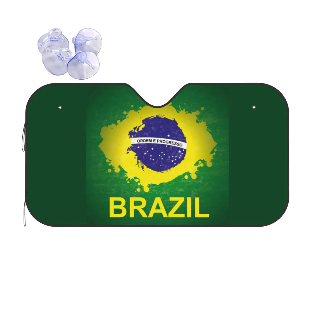 

Brazil Flag Sunshade Windscreen Car Front Windshield Window Sun Visor Accessories Covers