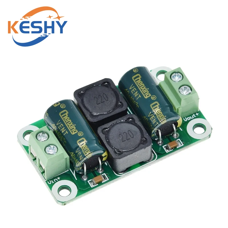 0-50V 4A DC Power Supply Filter Board Class D Power Amplifier Interference Suppression Board Car EMI Industrial Control Panel