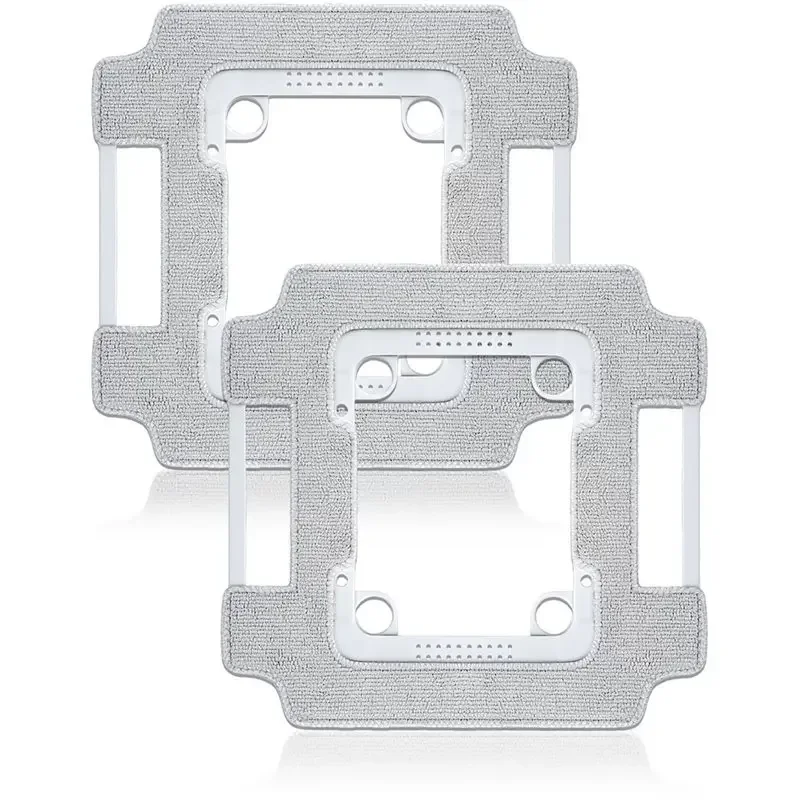 W3 Omni Mopping Pads& Mop Holder For ECOVACS WINBOT W3 Omni Window Cleaning Robot, Washable Microfiber Mop
