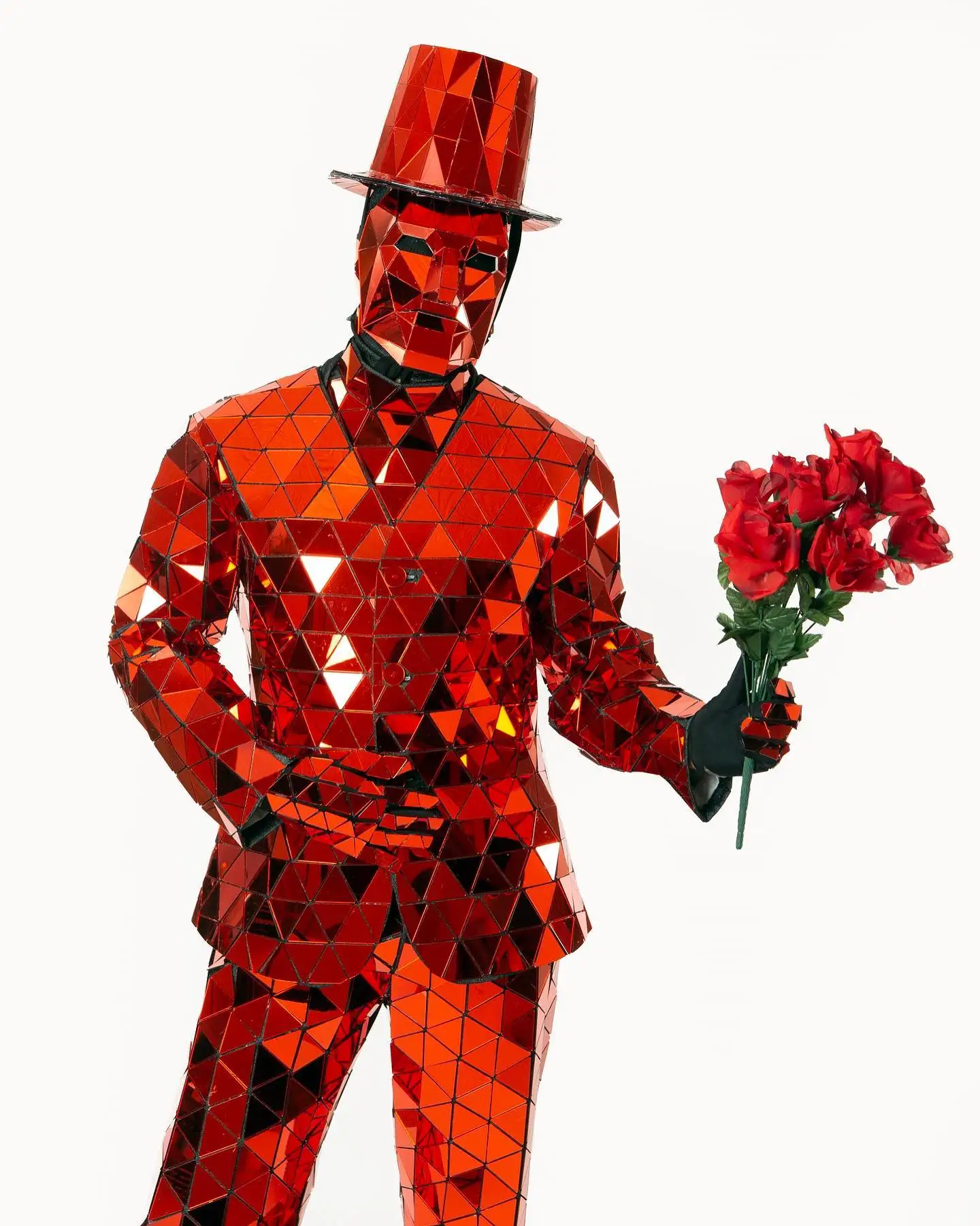 مرآة رجل ديسكو البدلة زي مخيط يدويا لامعة مرحلة الأداء الزي للرجال ملهى ليلي حفلة الرقص هالوين عرض فاخر