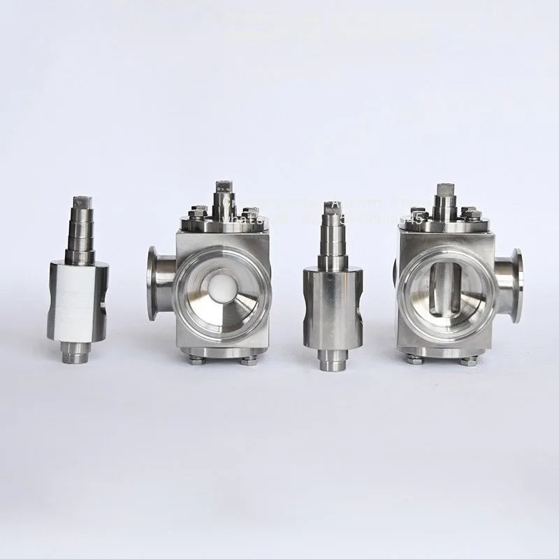 Filling machine rotary valve, pneumatic, three-way, pneumatic fluid sanitary pipe valve accessories