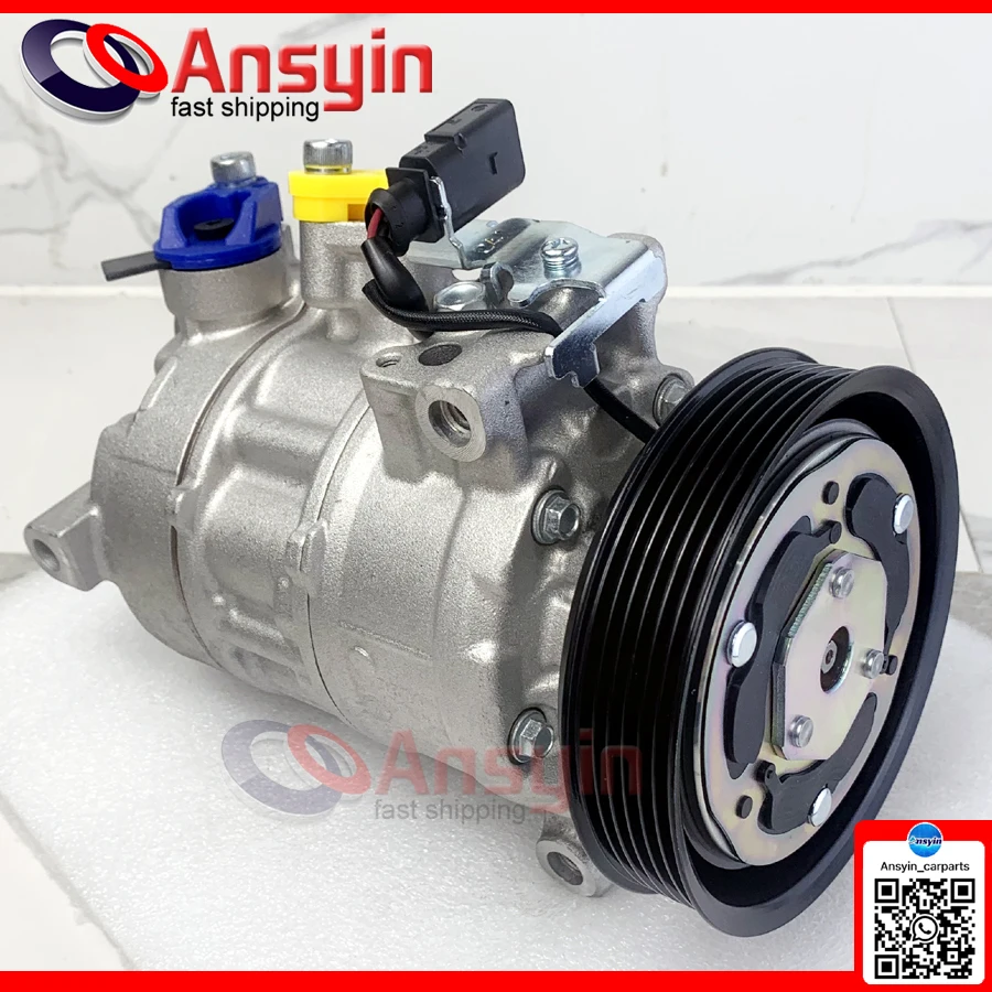 For Audi air conditioning compressor 5Q0820803D  4m0820803L for Audi A4 A5 A6 A7 Q7 Q8 VW Touareg