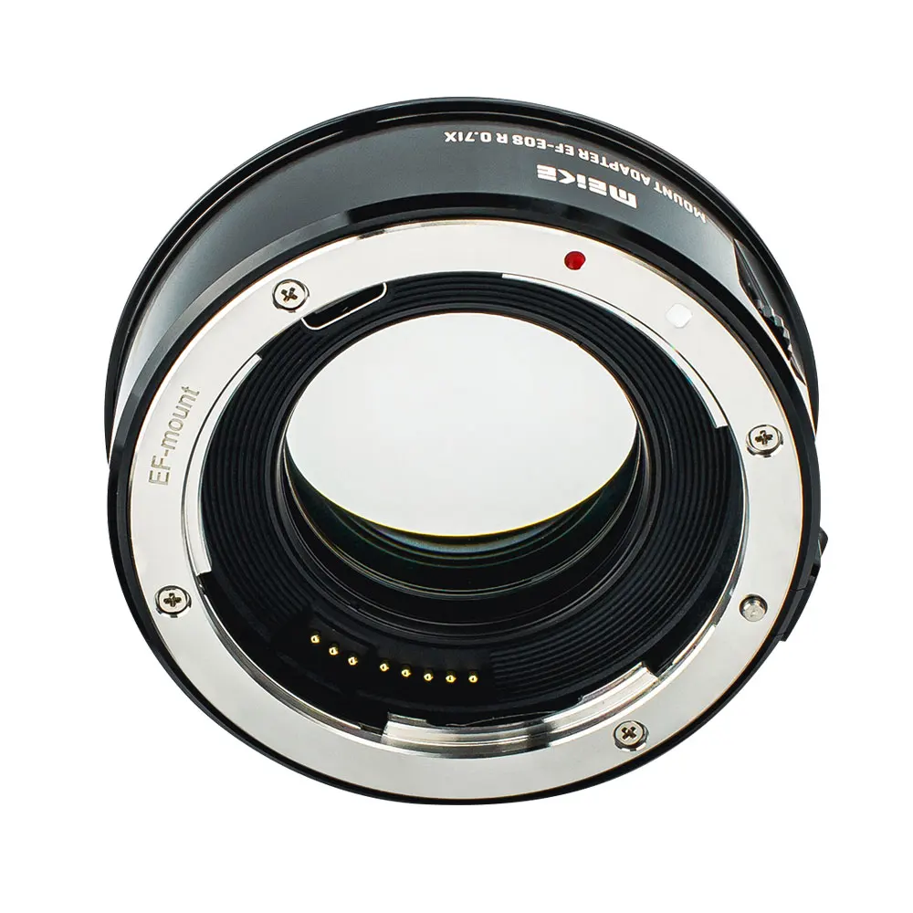 Meike Auto Focus Lens Adapter Ring 0.71x Reducer Speed Booster for Canon EF Mount lenses to Canon EOS R7 R10 R50 Camera APS-C