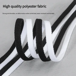 1Pair Flat Laces For Sneaker Strap 6mm Width Flat Shoelaces Rubber Bands For Shoe High Quality Thin Sport Shoes 90/120/140/160CM