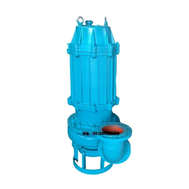 Submersible Dredge Slurry Pump with Cutting Blade for Sludge Sewage Sand Suction