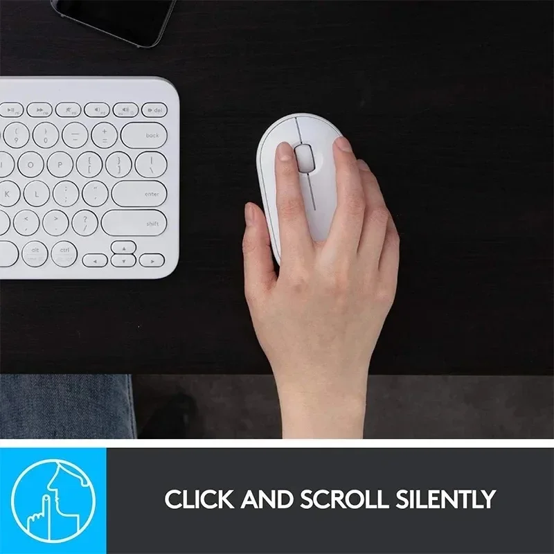 Logitech MX Anywhere 3S/M350/G305 Mouse Nirkabel Bluetooth Dual Mode 2.4GHz Mouse Kantor Berbagai Gaya Untuk Dipilih Mini