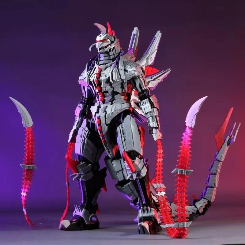 

Mechanical Invisible Blade Figurine 3d Printing Gigan Ornament Movable Invisible Hidden Blade Collectible Mecha Model Action Toy