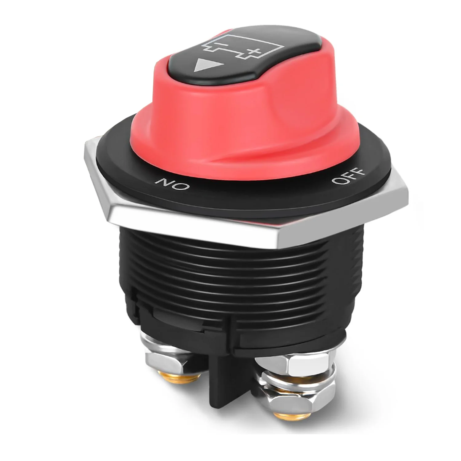 Battery Disconnect Switch Heavy Duty 12V-48V Power Cut Off Isolator for Car RV Boat ATV Yacht