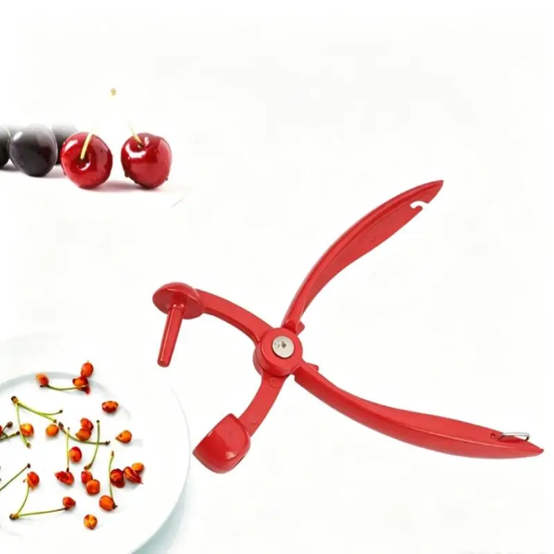 Cherry Fruit Kitchen Pitter Remover Olive Corer Remove Pit Tool Easy Operation Perfectfor Home Kitchen