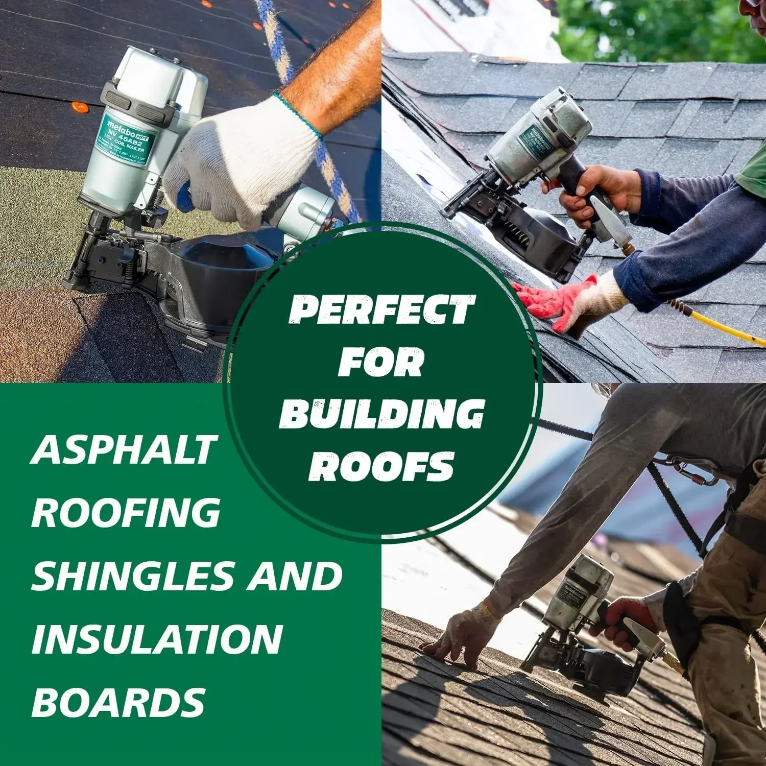 Pro-Preferred Pneumatic Power Nailers in Roofing-Werkzeugen, pneumatischer Roofing-Nagler für Asphalt-Dachging