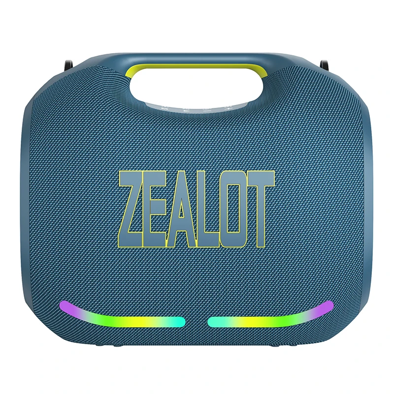 250W High-Power Portable Wireless Speaker with Rechargeable Battery RGB LED Lighting for 5.3 IPX-6 Waterproof Outdoor Ze21