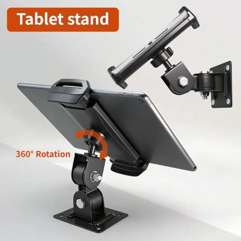 Adjustable Phone Tablet Stand 360 Degree Rotation Holder For Optimaled Viewing 83CF
