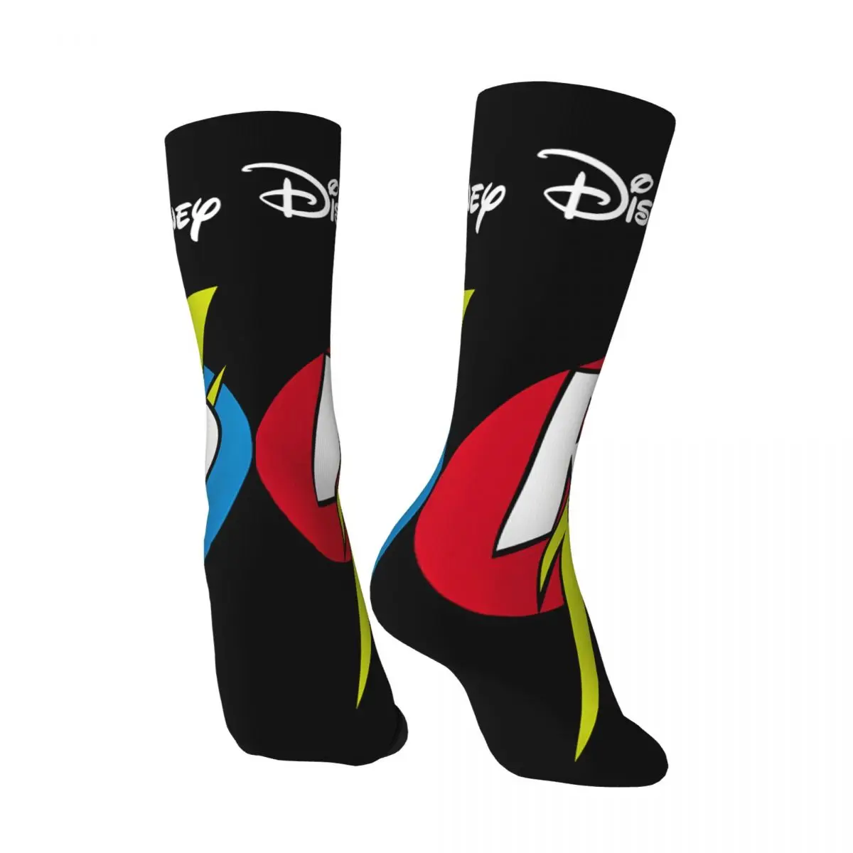 Funny Crazy compression Cool Sock for Men Hip Hop Harajuku Disney Rescue Rangers Happy Quality Pattern Printed Boys Crew Sock