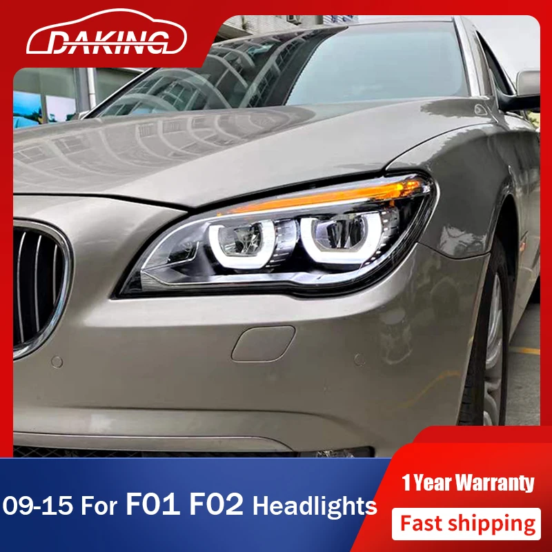 

ALL LED Headlights For BMW F01 F02 2007-2015 730i 735i 740i LED Daytime Running Light LED Turn Signal Light Front Lamps Assembly