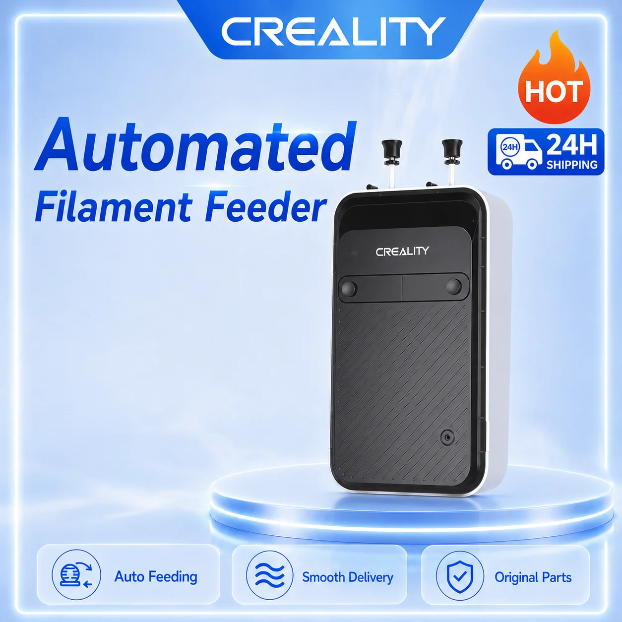 Creality Automated Filament Feeder Auto Refill Reuse Leftovers High Torque Extruder 3d Printer Accessories