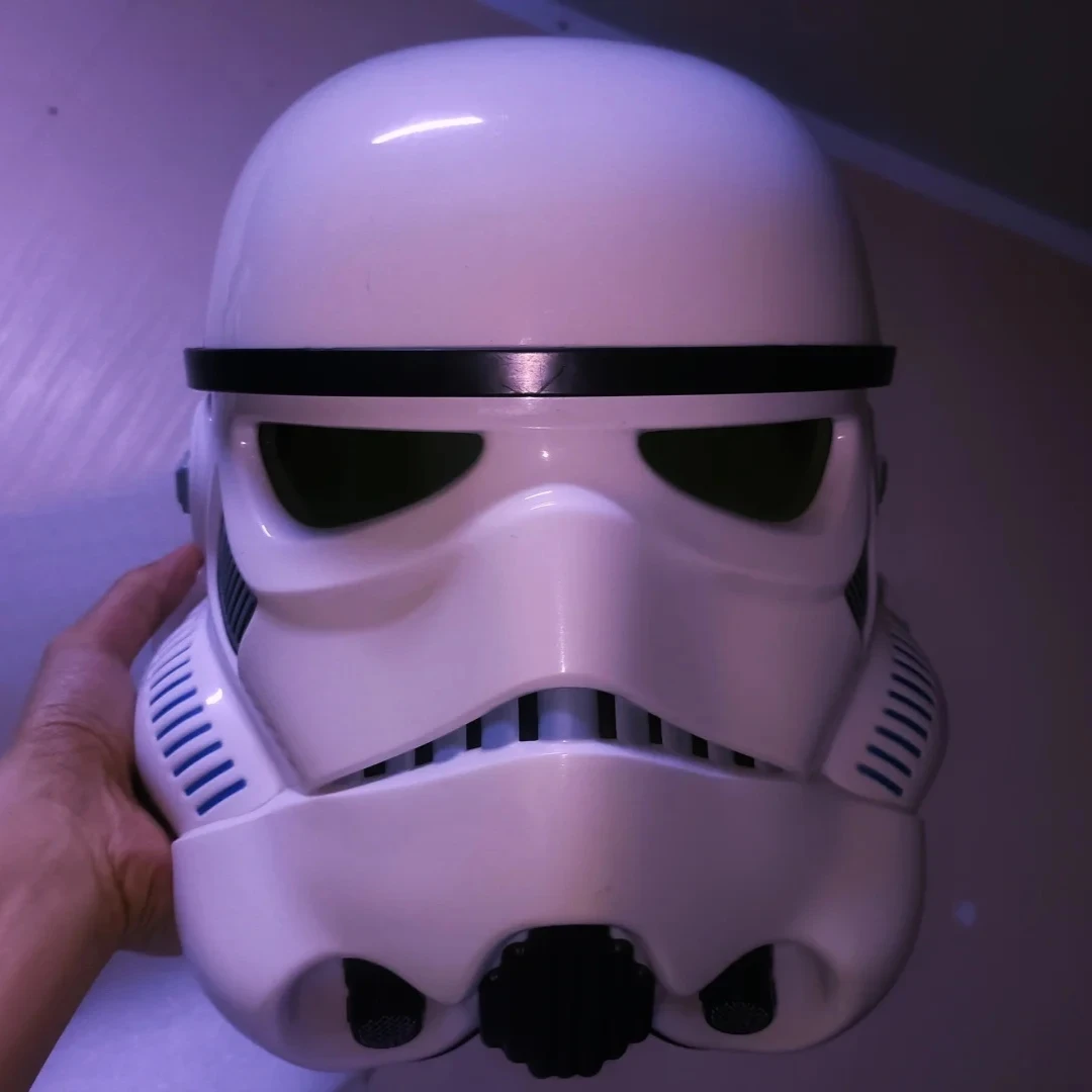 Hot Toys White Soldier Helmet Mask Anime Cosplay Awakening Storm Cosplay Halloween Helmet Prop For Children New Year'S Gift