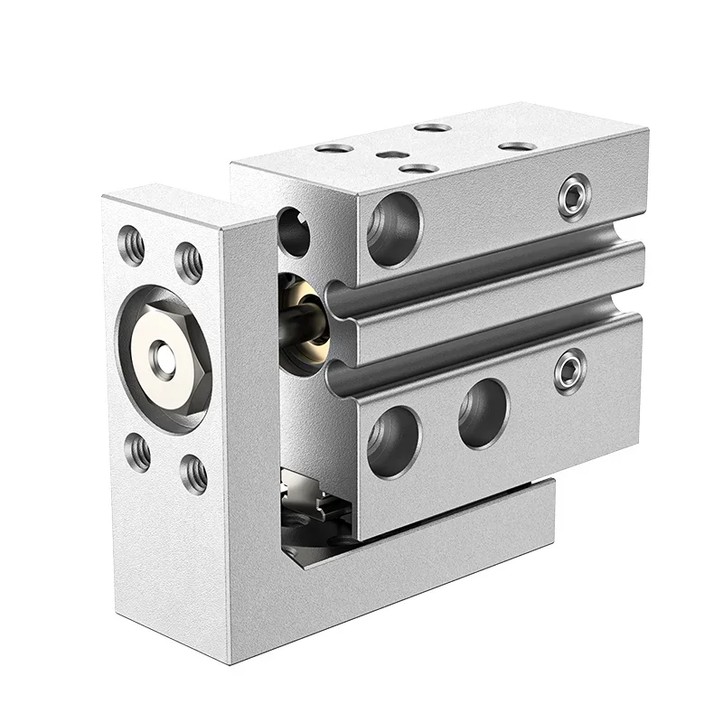 MXH Series Slide Cylinder MXH6 MXH10 MXH16 MXH20 Compact Pneumatic Cylinder Stroke 5mm 10mm 15mm 20mm 25mm 30mm 40mm 50mm 60mm