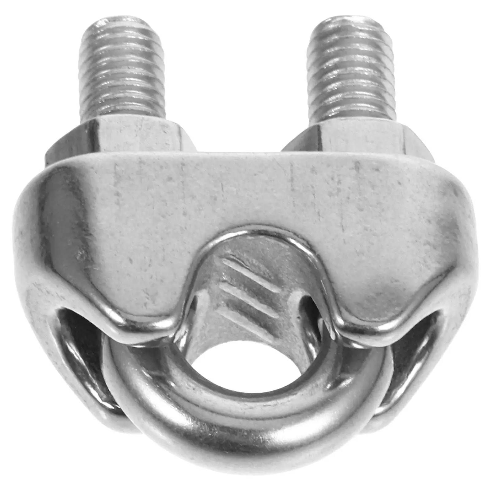 Stainless Steel Wire Rope Clamp 6Mm Multi-Functional Cable Clip For Secure Fastening Durable U-Bolt Rope Clips