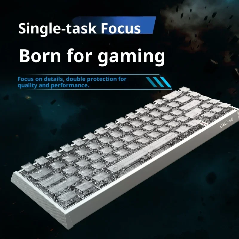 IPI QBZ Magnetische Tastatur, kabelgebunden, Aluminium, Dual 8k, RT0,01 mm, 0,125 ms, mechanische E-Sport-Gaming-Tastatur für FPS SOCD Vorverkauf