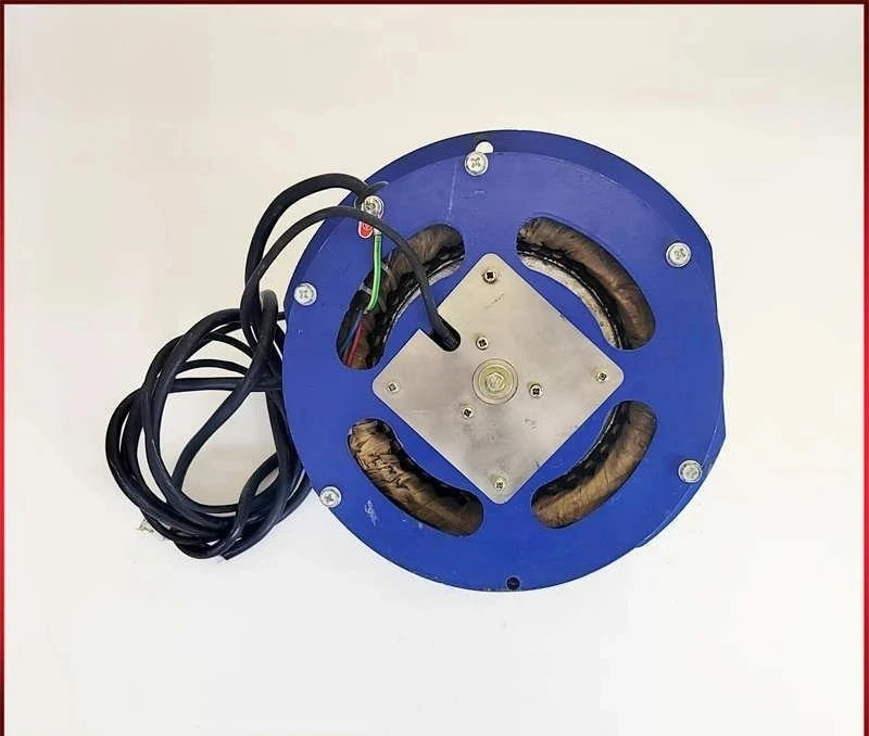Elevator door machine motor