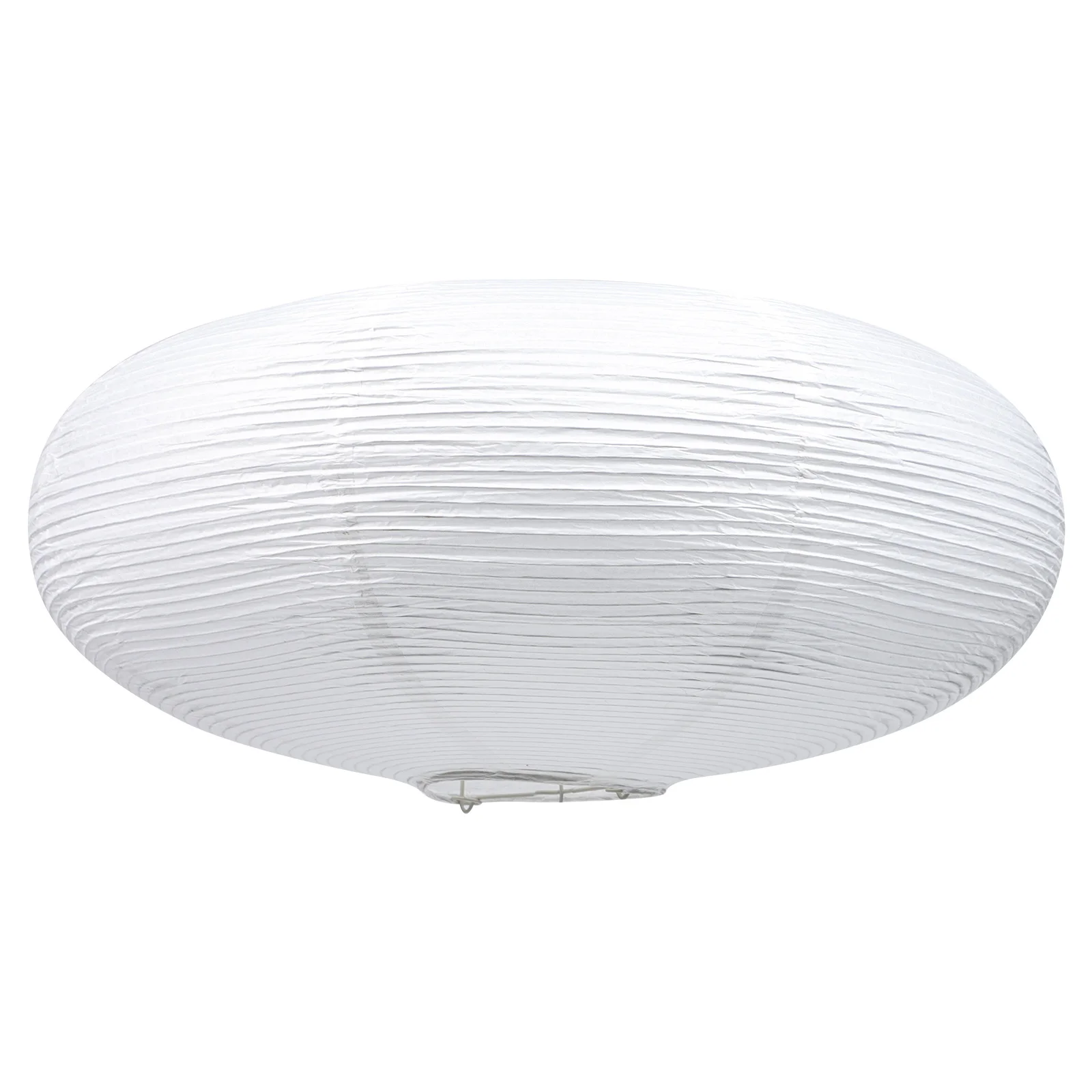 Japanese Paper Lampshade White Cotton Round Lighting Shades Home Decor Pendant Light Cover Bedroom Living Room Study Office
