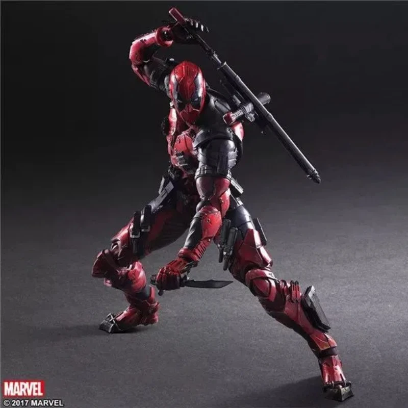 Deadpool 3 Jogar Artes Figura De Ação, Mudança De Junta, Modelo De PVC Substituível, Estátua, Decoração De Mesa, Brinquedo Colecionável, Presentes