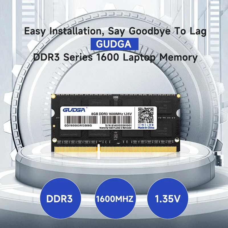 

GUDGA DDR3 NB 8 Gb 4 Gb 1600 Sodimm Ram Memoria Ram Voor Laptop Ddr 3 1600 Mhz Ram Ddr3 4 Gb 8 Gb Notebook Memory sodimm