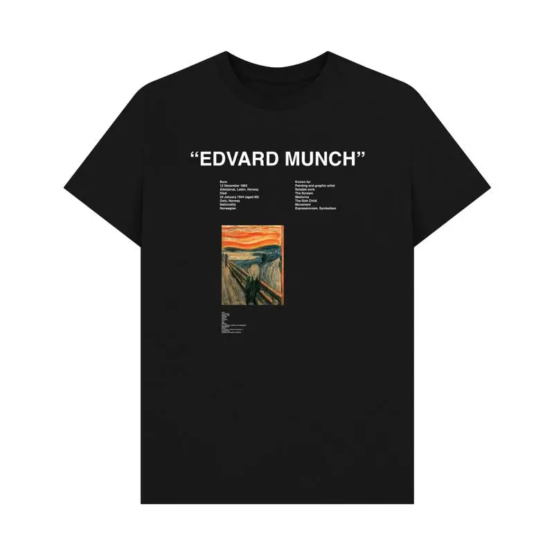 PREMIUM OFFICIAL apoh Munch Edvard  T shirt