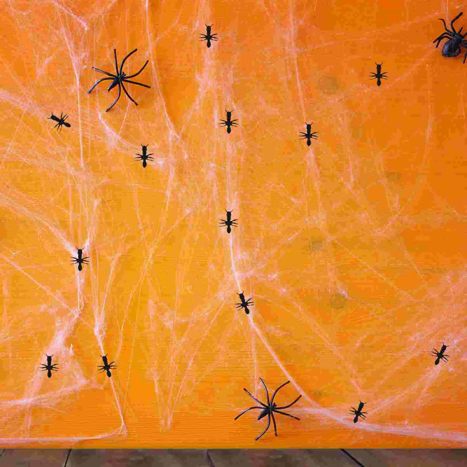 Jouet de simulation de fourmis pour enfants, 50 pièces, farce délicate, décoration d'Halloween, insectes