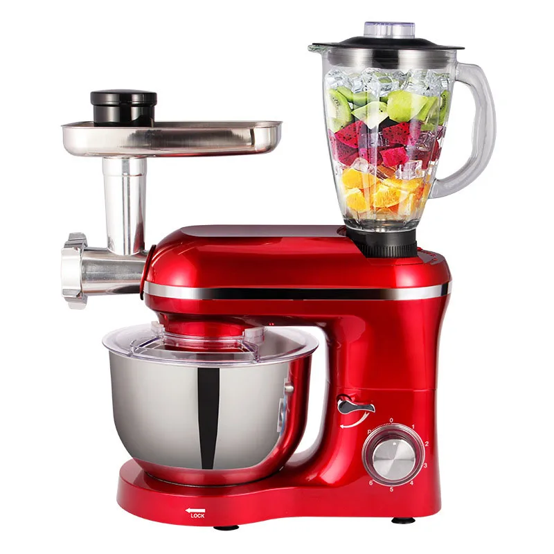 Ough Kneading Machine Flour Bread Mixers Ferment Machine Chef Machine Household Multi-Function Blender Juicer Kneader