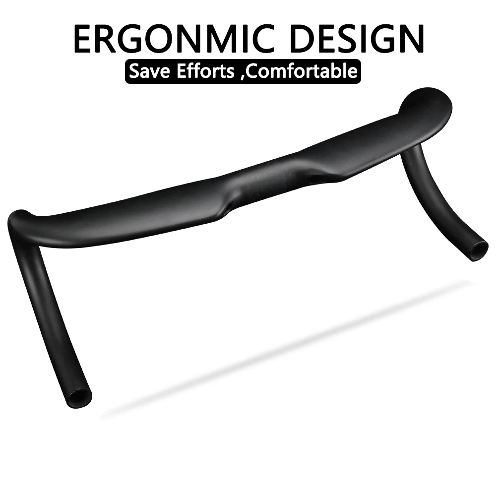 RXL SL-Bicycle Handlebar, Road Bike Handlebars, Bent Bar, Carbon Handlebar, 400mm, 420mm, 440mm, Bicycle Accessories